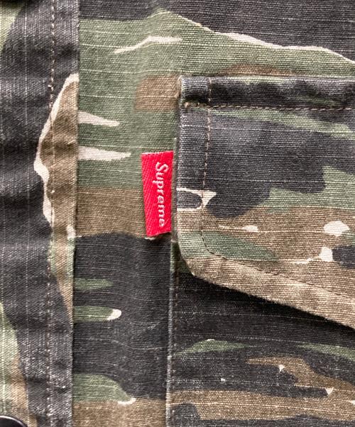 SUPREME（シュプリーム）SUPREME (シュプリーム) タイガーカモシャツ カーキ サイズ:Mの古着・服飾アイテム