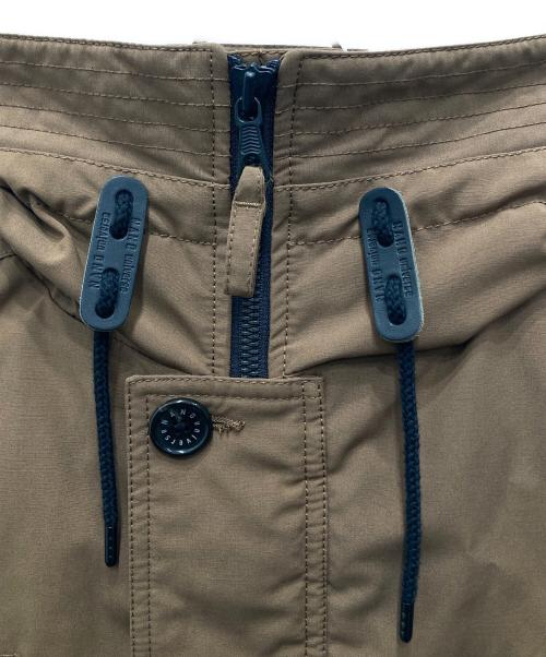 NISHIKAWADOWN/NANOuniverse（ニシカワダウン／ナノ・ユニバース）NISHIKAWADOWN/NANOuniverse (ニシカワダウン／ナノ・ユニバース) スポーティーフードダウン ベージュ サイズ:Lの古着・服飾アイテム