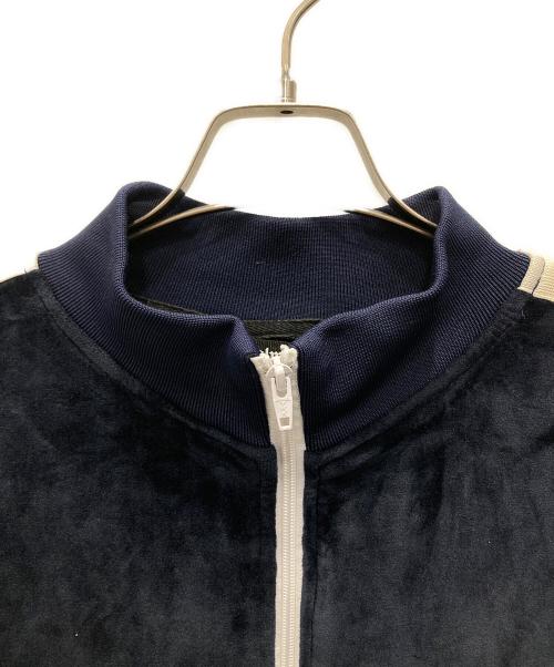 Palm Angels（パーム エンジェルス）Palm Angels (パーム エンジェルス) ベロアトラックジャケット ネイビー サイズ:XLの古着・服飾アイテム