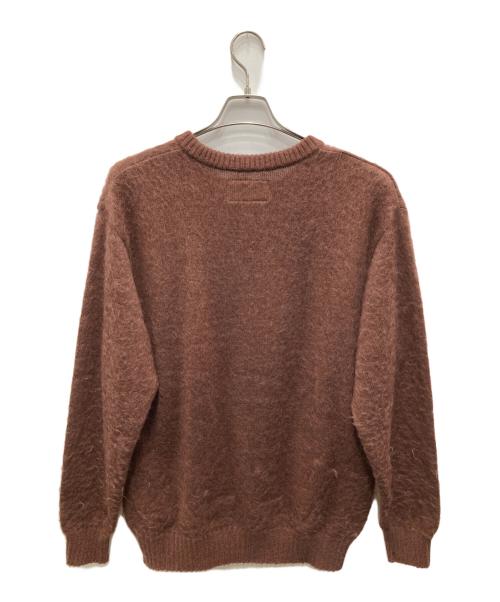 WACKO MARIA（ワコマリア）WACKO MARIA (ワコマリア) MOHAIR CREW NECK SWEATER/モヘヤクルーネックセーター ブラウン サイズ:Mの古着・服飾アイテム