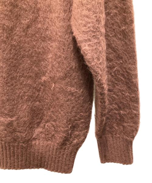 WACKO MARIA（ワコマリア）WACKO MARIA (ワコマリア) MOHAIR CREW NECK SWEATER/モヘヤクルーネックセーター ブラウン サイズ:Mの古着・服飾アイテム