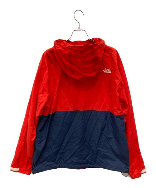 THE NORTH FACE（ザ ノース フェイス）THE NORTH FACE (ザ ノース フェイス) コンパクトジャケット レッド×ネイビー サイズ:Lの古着・服飾アイテム