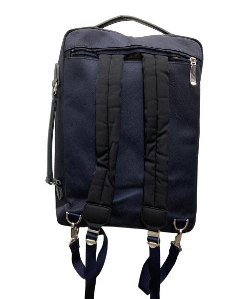 PELLE MORBIDA（ペッレモルビダ）PELLE MORBIDA (ペッレモルビダ) モンタ2WAYバックパック ネイビーの古着・服飾アイテム