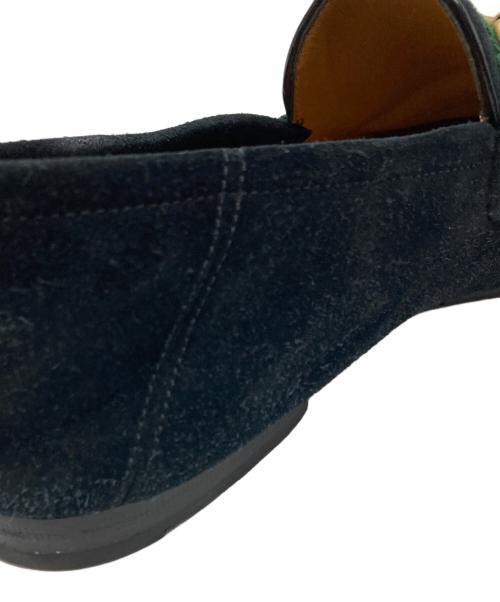 GUCCI（グッチ）GUCCI (グッチ) シェリーラインホースビットローファー ブラック サイズ:6 1/2の古着・服飾アイテム