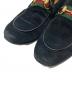 中古・古着 GUCCI (グッチ) シェリーラインホースビットローファー ブラック サイズ:6 1/2：12000円