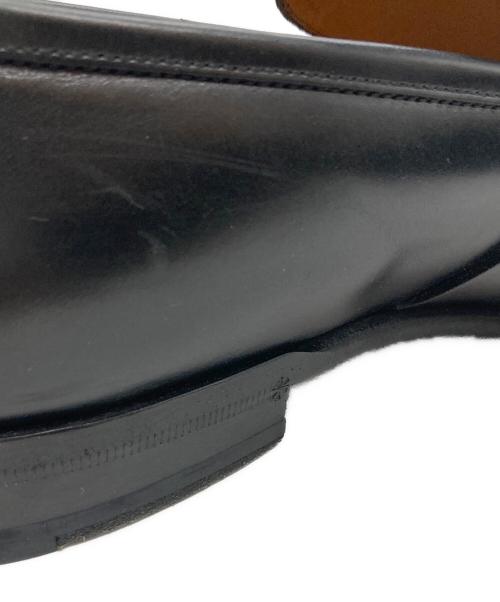 GUCCI（グッチ）GUCCI (グッチ) インターロッキングGレザーシューズ ブラック サイズ:6の古着・服飾アイテム