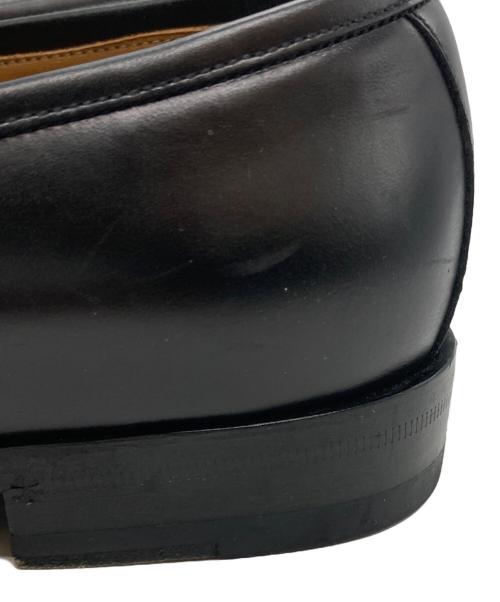 GUCCI（グッチ）GUCCI (グッチ) インターロッキングGレザーシューズ ブラック サイズ:6の古着・服飾アイテム