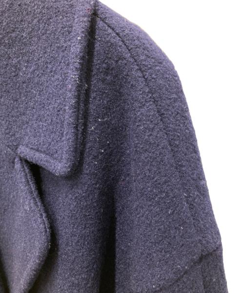 COLLAGE（コラージュ）COLLAGE (コラージュ) 圧縮ウールコート ネイビー サイズ:Fの古着・服飾アイテム