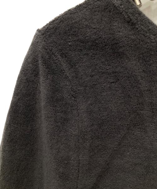 Demi-Luxe Beams（デミルクス ビームス）Demi-Luxe BEAMS (デミルクス ビームス) バックオープンパイルカットソー グレー サイズ:Freeの古着・服飾アイテム