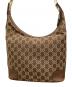 GUCCI (グッチ) GGキャンバスワンショルダーバッグ ブラウン：13000円