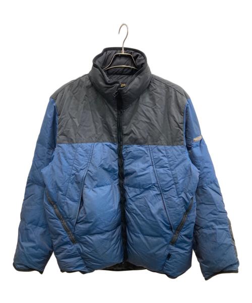 NAUTICA（ノーティカ）NAUTICA (ノーティカ) 90'sダウンジャケット ブルー×ブラック サイズ:Lの古着・服飾アイテム