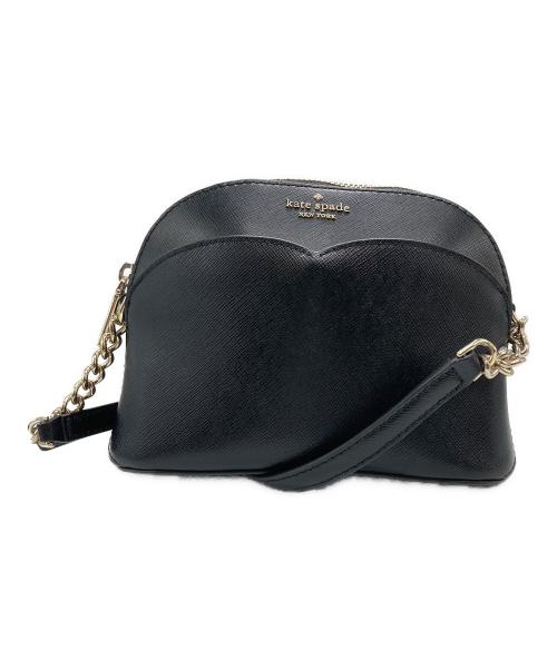 Kate Spade（ケイトスペード）Kate Spade (ケイトスペード) PAYTON DOME CROSSBODY/ペイトン ドーム クロスボディ ブラックの古着・服飾アイテム