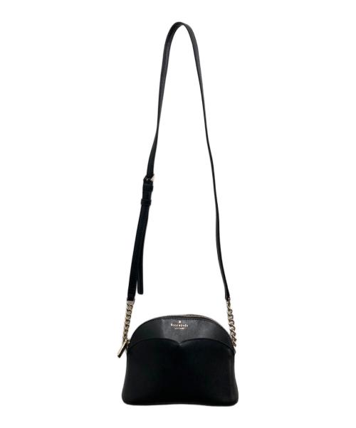 Kate Spade（ケイトスペード）Kate Spade (ケイトスペード) PAYTON DOME CROSSBODY/ペイトン ドーム クロスボディ ブラックの古着・服飾アイテム