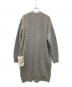 BEARDSLEY (ビアズリー) ポシェットロングカーディガン グレー サイズ:F：7000円