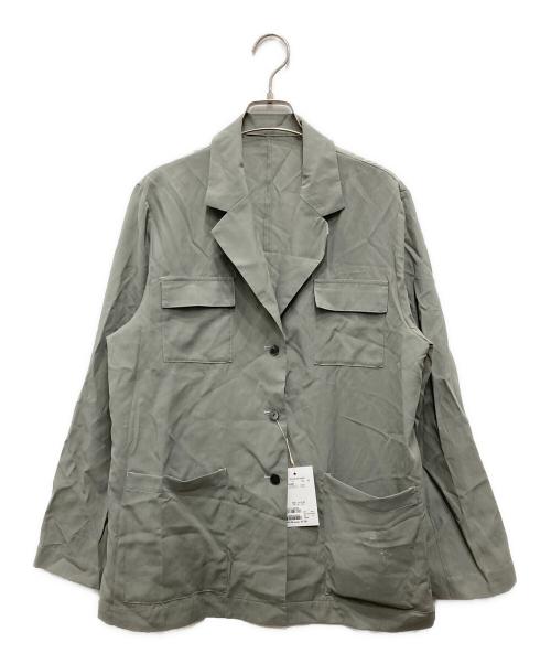 RIVE DROITE（リヴドロワ）RIVE DROITE (リヴドロワ) シアーサファリジャケット グリーン サイズ:F 未使用品の古着・服飾アイテム