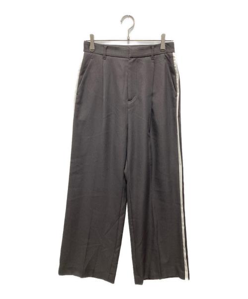 SLOBE IENA（スローブ イエナ）SLOBE IENA (スローブ イエナ) パウダーツイルサイドラインスラックス オリーブ サイズ:38の古着・服飾アイテム