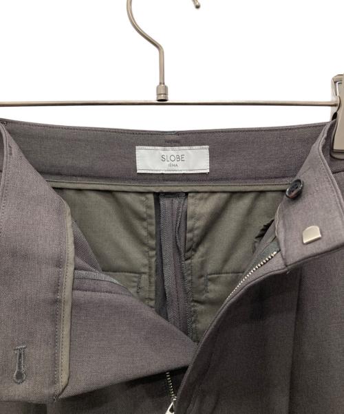 SLOBE IENA（スローブ イエナ）SLOBE IENA (スローブ イエナ) パウダーツイルサイドラインスラックス オリーブ サイズ:38の古着・服飾アイテム