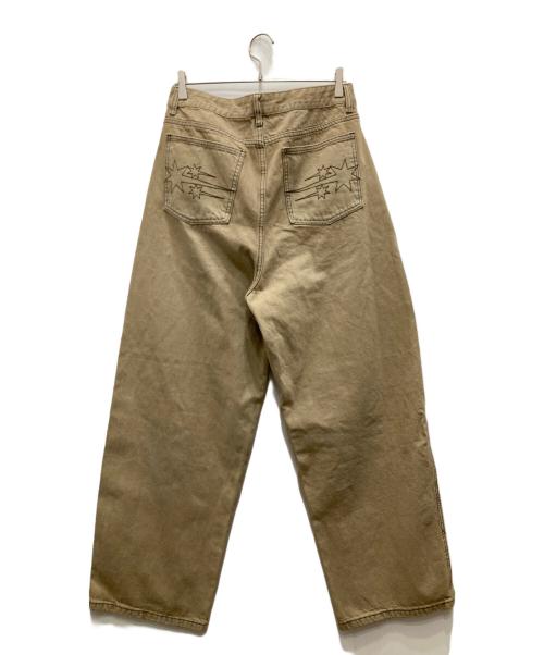 niceghostclub（ナイスゴーストクラブ）niceghostclub (ナイスゴーストクラブ) 総柄パンツ ベージュ サイズ:Lの古着・服飾アイテム