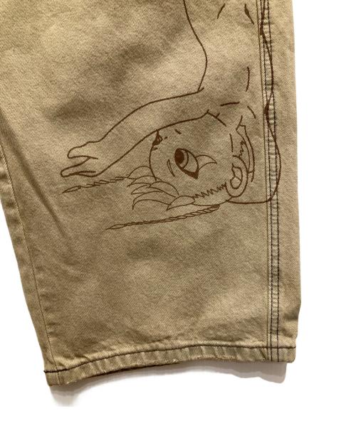 niceghostclub（ナイスゴーストクラブ）niceghostclub (ナイスゴーストクラブ) 総柄パンツ ベージュ サイズ:Lの古着・服飾アイテム