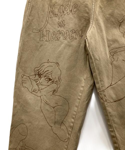 niceghostclub（ナイスゴーストクラブ）niceghostclub (ナイスゴーストクラブ) 総柄パンツ ベージュ サイズ:Lの古着・服飾アイテム