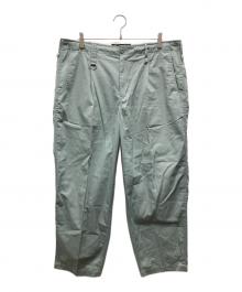 Dickies×FAT（ディッキーズ×エフエーティー）の古着「ワイドパンツ」｜ミントグリーン