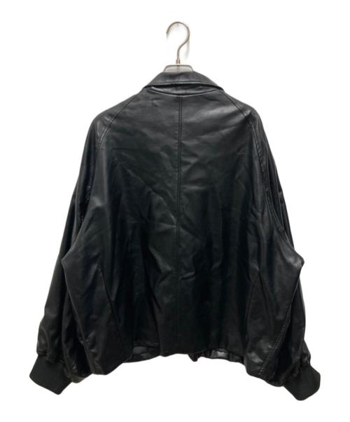 Knuth Marf（クヌースマーフ）Knuth Marf (クヌースマーフ) Fエコレザージャケット ブラック サイズ:F 未使用品の古着・服飾アイテム