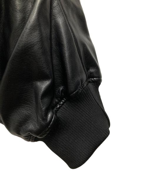 Knuth Marf（クヌースマーフ）Knuth Marf (クヌースマーフ) Fエコレザージャケット ブラック サイズ:F 未使用品の古着・服飾アイテム