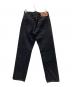 LEVI'S (リーバイス) 501後染めデニムパンツ ブラック サイズ:W32L32：10000円