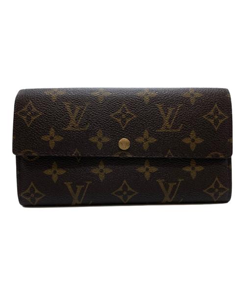 LOUIS VUITTON（ルイ ヴィトン）LOUIS VUITTON (ルイ ヴィトン) 長財布 ブラウンの古着・服飾アイテム