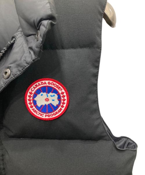 CANADA GOOSE（カナダグース）CANADA GOOSE (カナダグース) GLADSTONE ダウンベスト ブラック サイズ:Mの古着・服飾アイテム