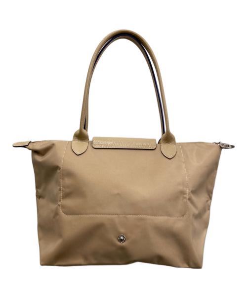 LONGCHAMP（ロンシャン）LONGCHAMP (ロンシャン) ルプリアージュクラブトートバッグ ベージュの古着・服飾アイテム