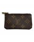 LOUIS VUITTON (ルイ ヴィトン) コインケース ブラウン：15000円