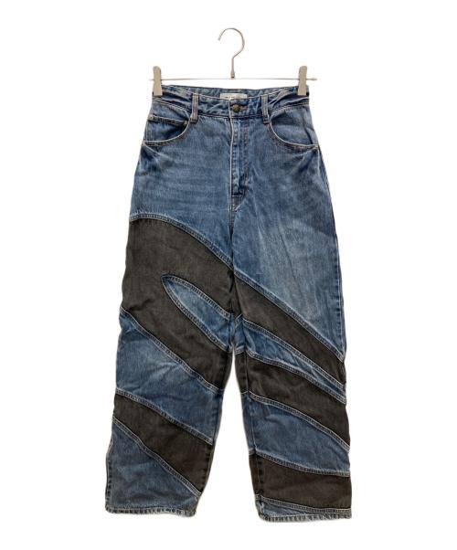 melt the lady（メルトザレディ）MELT THE LADY (メルトザレディ) デニムパンツ ブルー サイズ:Mの古着・服飾アイテム