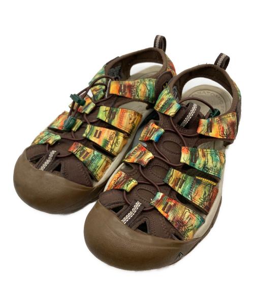 KEEN（キーン）KEEN (キーン) サンダル ブラウン サイズ:27の古着・服飾アイテム