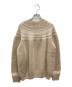 HARLEY OF SCOTLAND (ハーレーオブスコットランド) UNITED ARROWS (ユナイテッドアローズ) 別注SNOW KNIT ベージュ サイズ:44：6000円
