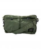 PORTERポーター）の古着「SHOULDER BAG/ショルダーバッグ」｜グリーン