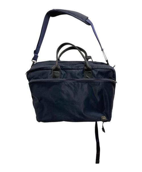 PORTER（ポーター）PORTER (ポーター) 3WAY BRIEFCASE/3ウェイ ブリーフケース ネイビーの古着・服飾アイテム