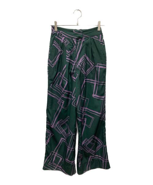 Knuth Marf（クヌースマーフ）knuth marf (クヌースマーフ) パンツ グリーン サイズ:Fの古着・服飾アイテム
