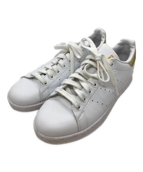 adidas（アディダス）adidas (アディダス) STAN SMITH W ホワイト×ゴールド サイズ:23.5の古着・服飾アイテム