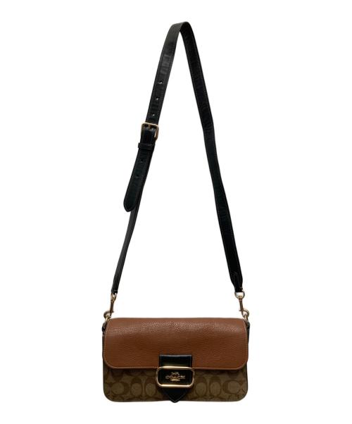 COACH（コーチ）COACH (コーチ) モーガン クロスボディバッグ ベージュの古着・服飾アイテム