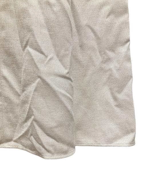 allureville（アルアバイル）allureville (アルアバイル) リネンライクオックスノースリワンピース アイボリー サイズ:2の古着・服飾アイテム