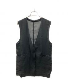 PLST（プラステ）の古着「シアーオーガンジージレ」｜ブラック