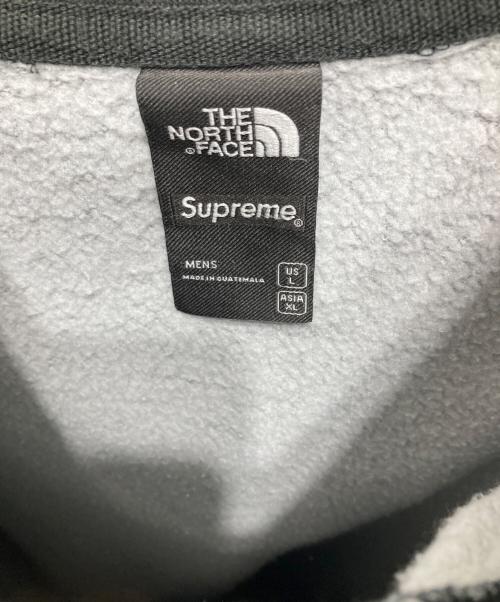 THE NORTH FACE（ザ ノース フェイス）THE NORTH FACE (ザ ノース フェイス) Supreme (シュプリーム) Pigment Printed Hooded Sweatshirt グレー サイズ:XLの古着・服飾アイテム