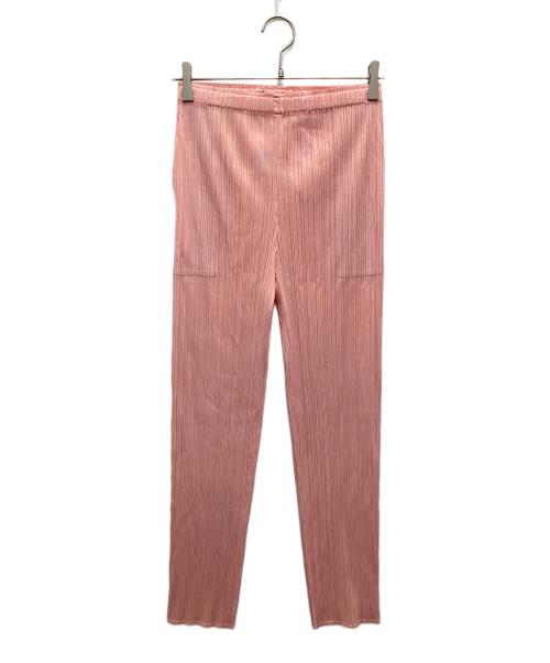 PLEATS PLEASE（プリーツプリーズ）PLEATS PLEASE (プリーツプリーズ) プリーツパンツ ピンク サイズ:4 未使用品の古着・服飾アイテム