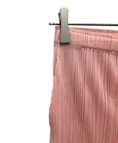 PLEATS PLEASE（プリーツプリーズ）PLEATS PLEASE (プリーツプリーズ) プリーツパンツ ピンク サイズ:4 未使用品の古着・服飾アイテム