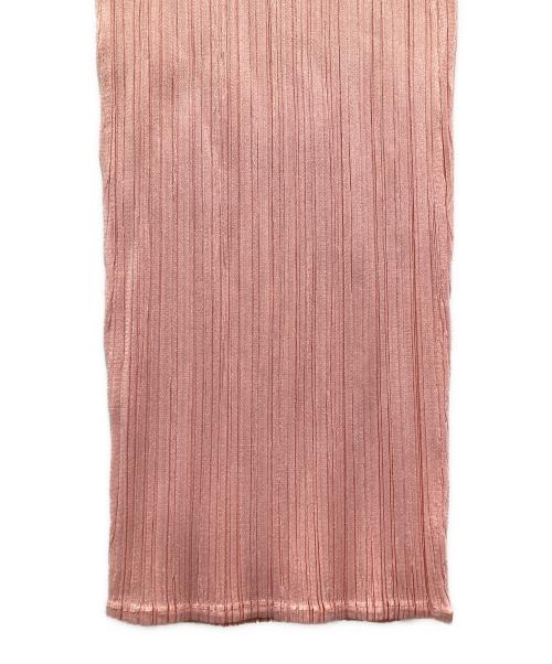 PLEATS PLEASE（プリーツプリーズ）PLEATS PLEASE (プリーツプリーズ) プリーツパンツ ピンク サイズ:4 未使用品の古着・服飾アイテム