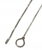 SASKIA DIEZサスキアディツ）の古着「FINE NECKLACE CUBIC/ファイン ネックレス キュービック」