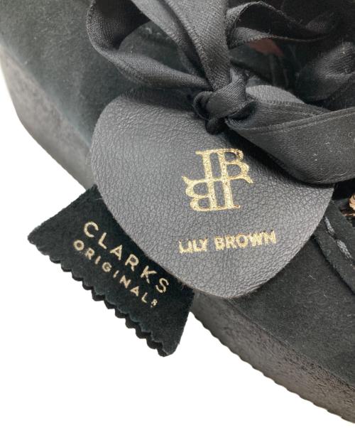 CLARKS（クラークス）CLARKS (クラークス) Lily Brown (リリーブラウン) ワラビーシューズ ブラック サイズ:23.5の古着・服飾アイテム