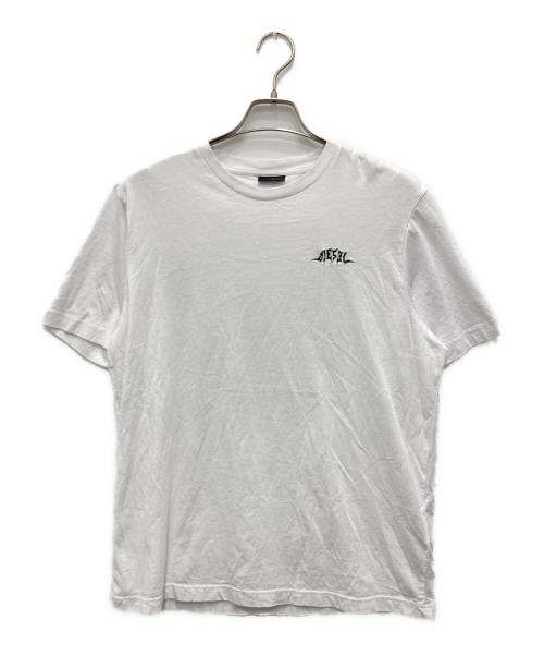 DIESEL（ディーゼル）DIESEL (ディーゼル) プリントTシャツ ホワイト サイズ:Mの古着・服飾アイテム