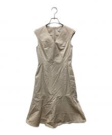 CELFORD（セルフォード）の古着「ノースリーブワンピース」｜ベージュ